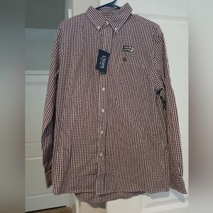NWT Men's Chaps button down shirt